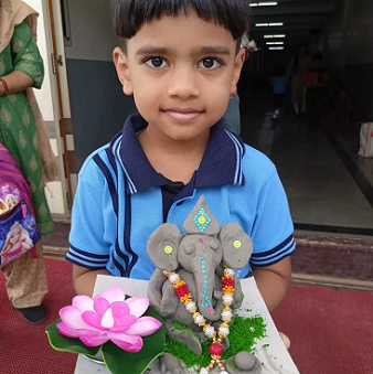 Ganesh Idol Making Workshop at Gis Dapodi (11)